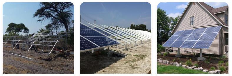 Grondmontagesysteem voor zonne-energie