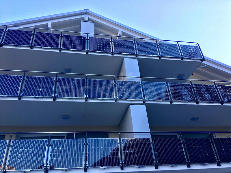 Montagebeugels voor zonnepanelen Balkon