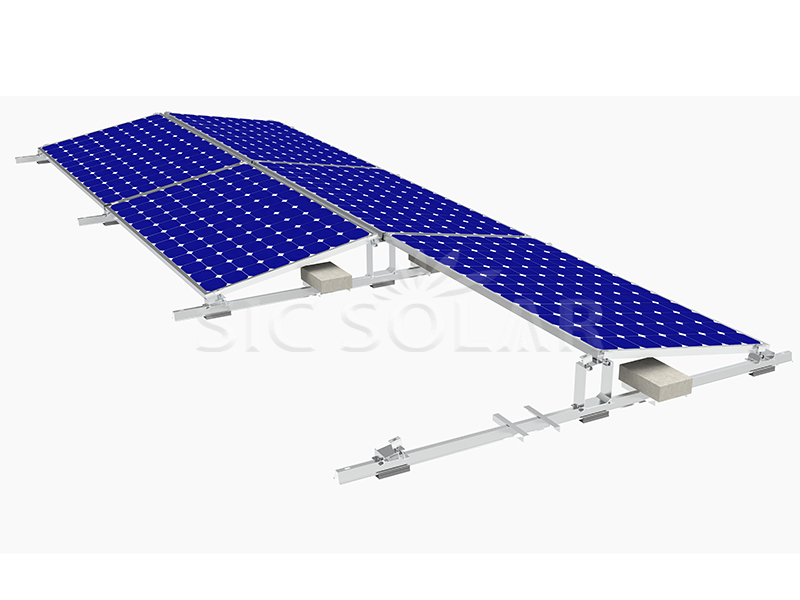 montagebeugels voor zonnepanelen plat dak