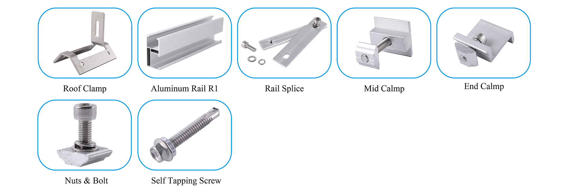 Rail Clamp Solar Tile Roof Hook