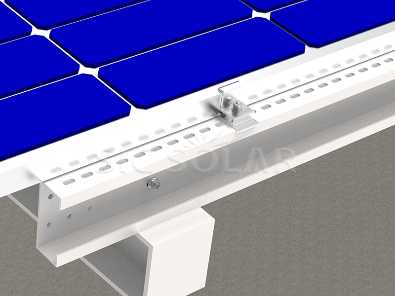 Zonne-carportstructuur