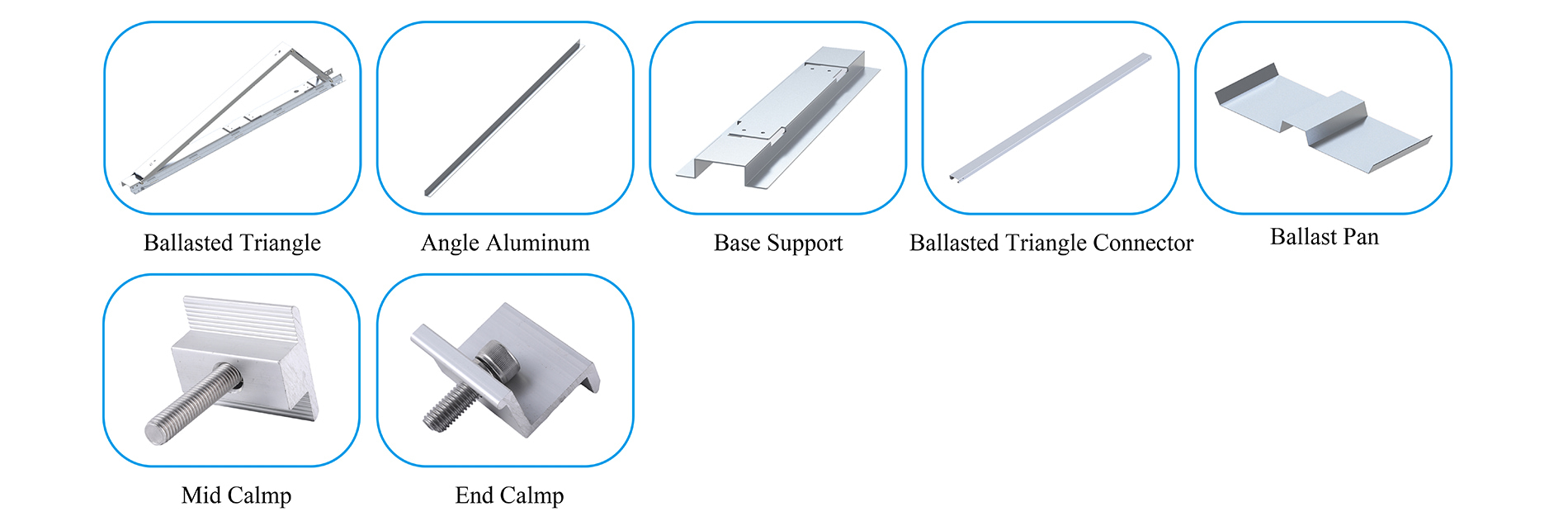 Ballast mounting components