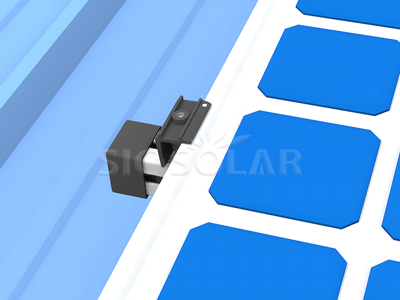 Aluminium zonne-dakbeugel Component Rapid Rail