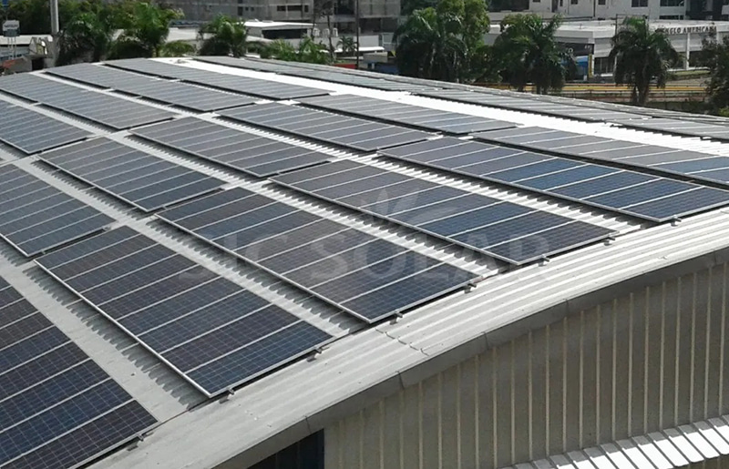 metal roof solar mounting system