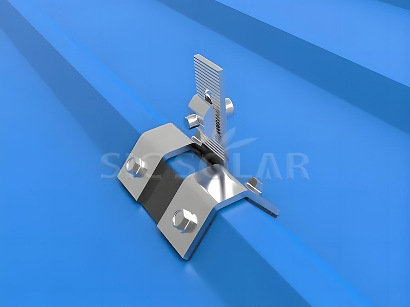 Trapezoidal Tin Roof Clamp