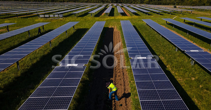 agricultural solar mounting