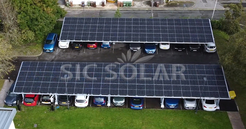 solar carport mounting