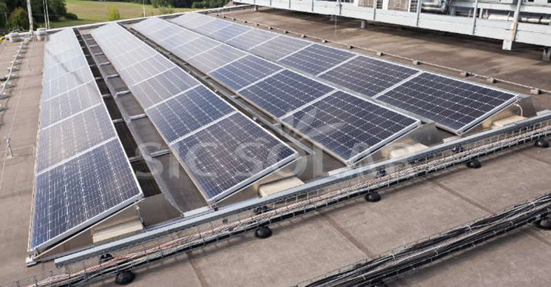 solar rooftop mounting system