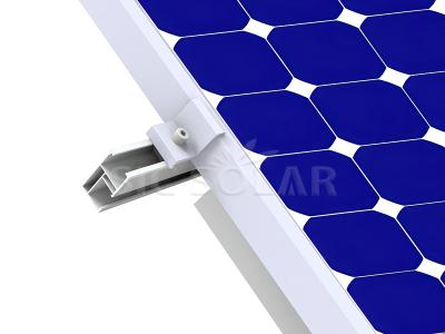 Flat roof solar panel fixing brackets