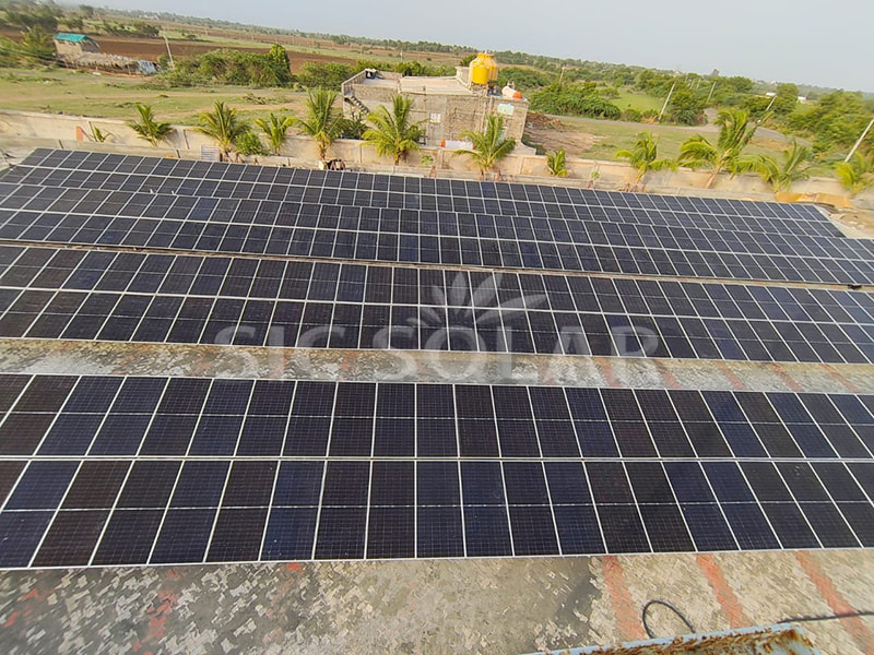 500KW grondgemonteerde zonne-energiesystemen in Zuid-Afrika