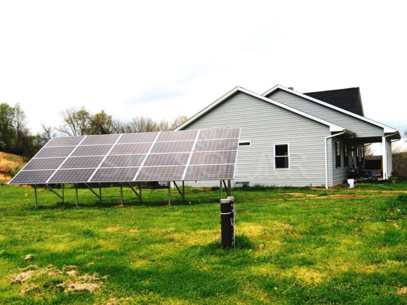 10KW op de grond gemonteerde zonnepanelen voor thuis