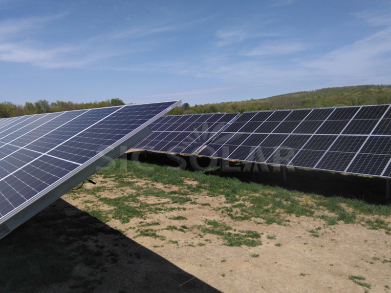 100KW grondgemonteerd zonnepaneelframe in Australië