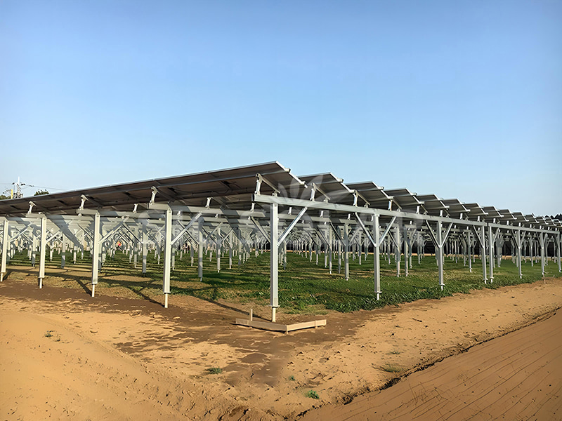 2MW montageconstructie voor zonne-landbouw in Japan
        