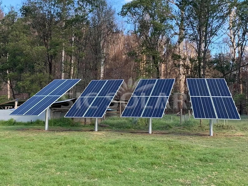 10KW Single Pole Solar Structure In Australia
