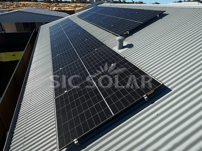 20KW zonnepaneelbeugel voor hellende dakpannen in Australië