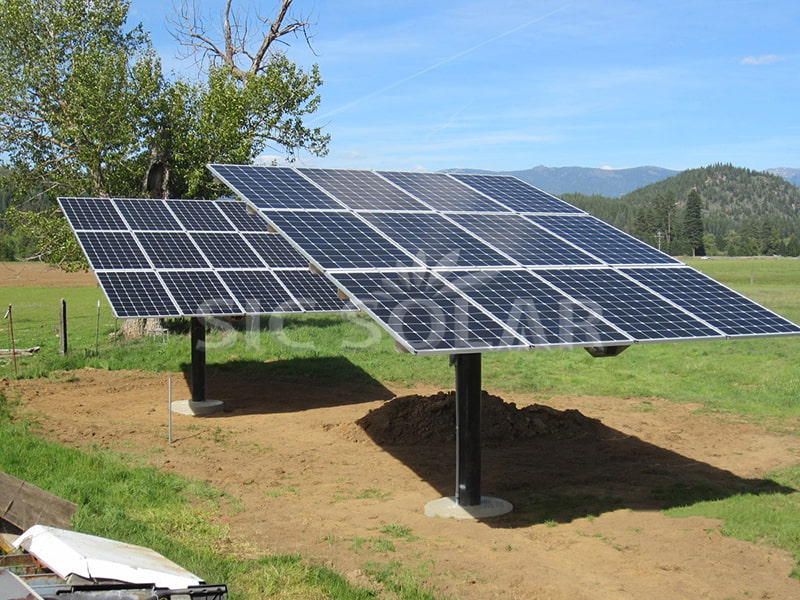 15KW zonnepaneelpaalmontagesystemen in de VS