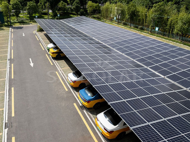 250KW waterdicht carport zonne-montagesysteem in Filippijnen