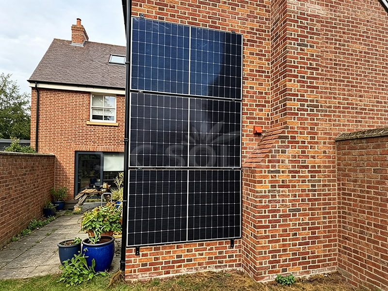 5KW muurmontage voor zonnepanelen in Engeland