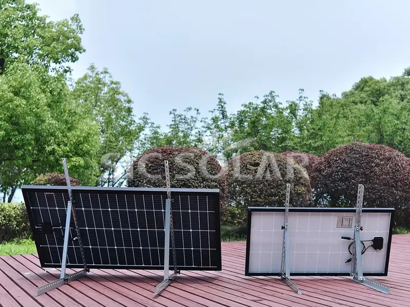 2KW verstelbaar opvouwbaar zonnepaneel voor dakmontage in Frankrijk