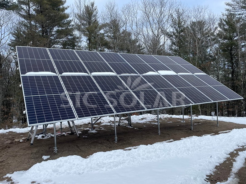 15KW grondgemonteerde fotovoltaïsche systemen in Zweden