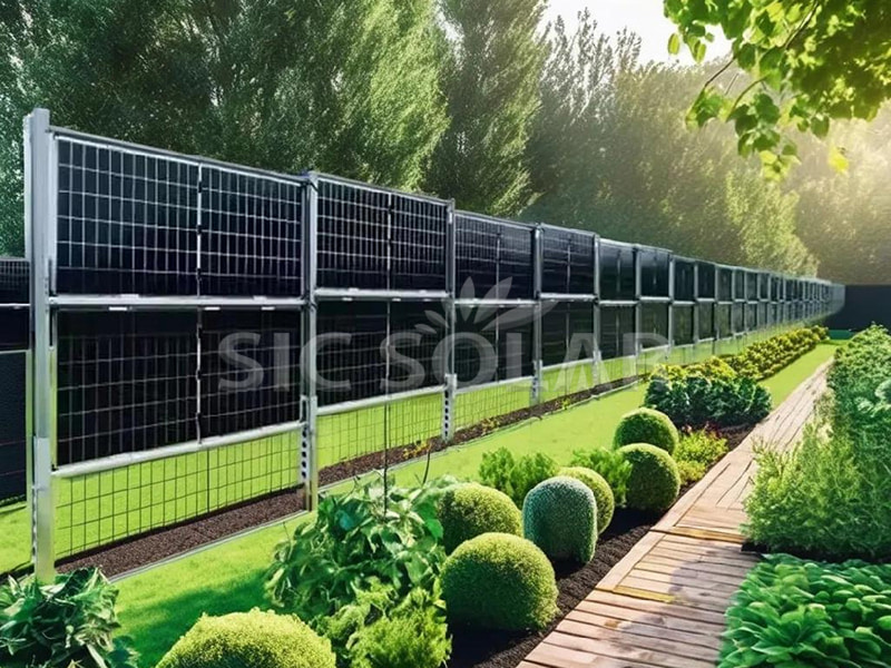 100KW verticale wandgemonteerde zonnepanelen in Duitsland